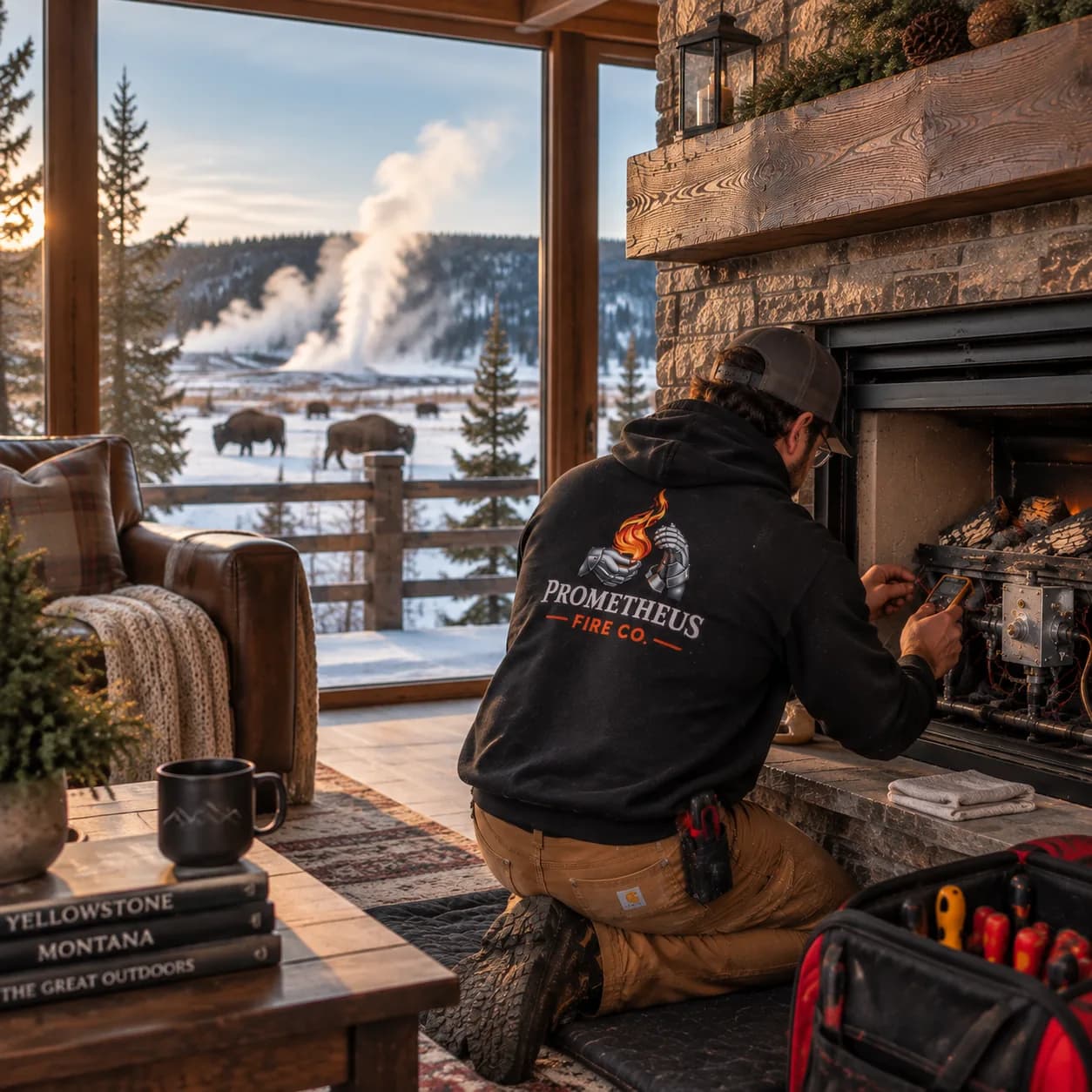 Fireplace repair West Yellowstone Montana
