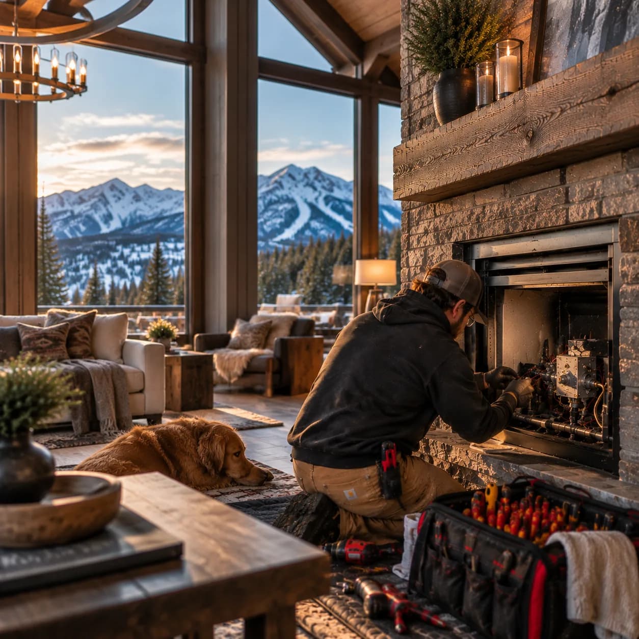 Fireplace Inspection